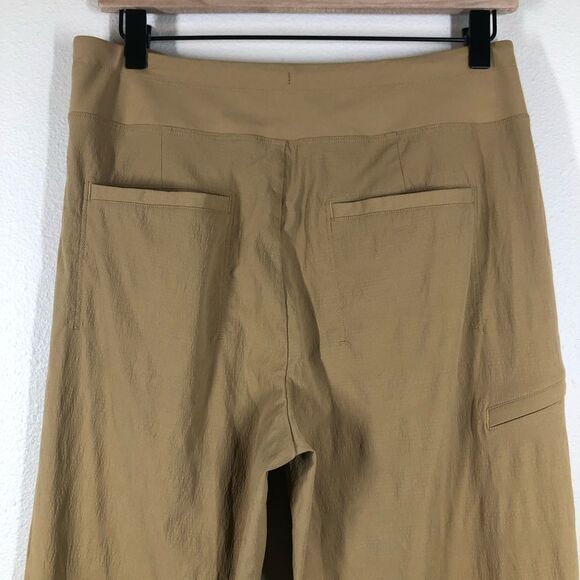 Athleta Trekkie North Jogger Pants Big Sur Brown Pockets Pull-On Stretch Size 6 - Picture 7 of 10